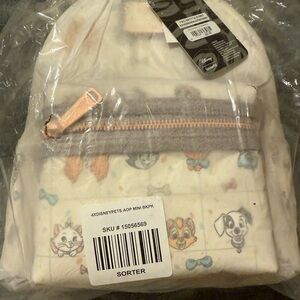 Disney All over Pets loungefly backpack NWT